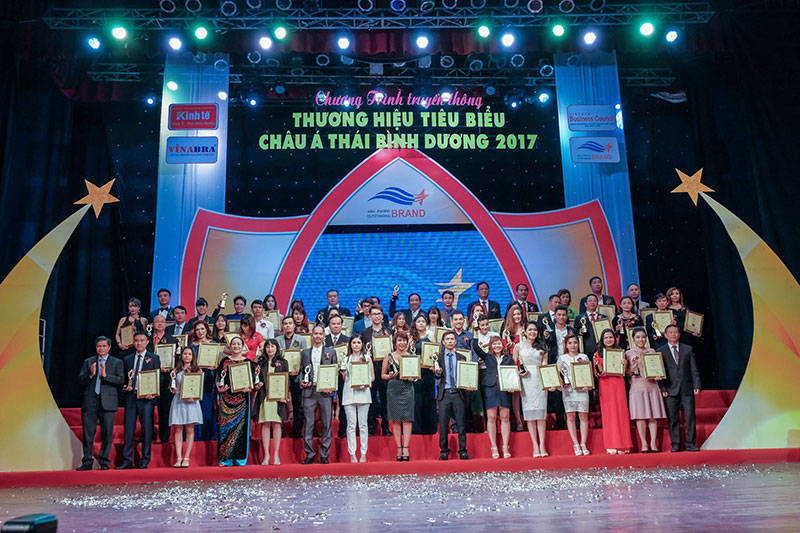 Lễ trao gải thương hiệu châu á thái bình dương Apuwa Việt Nam